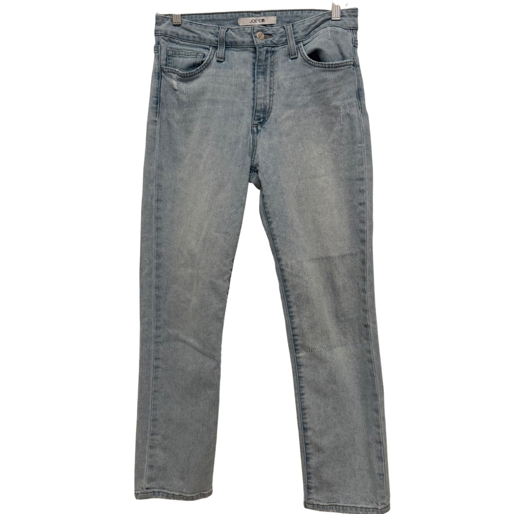 Joe's Jeans The Lara‎ High Lara Mid-Rise Cigarette Crop Women's 27 Light Wash